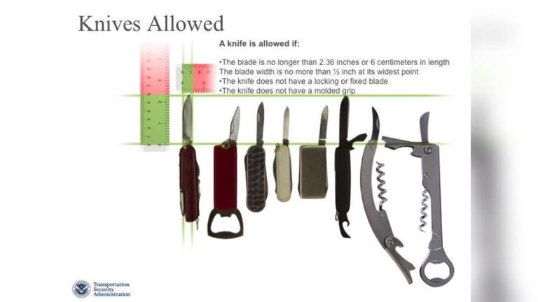 Can You Take a Knife in Checked Luggage? Essential TSA Rules