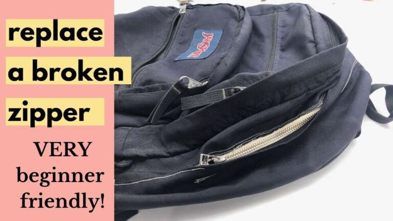How to Fix a Broken Zipper on a Backpack: Quick Repair Guide