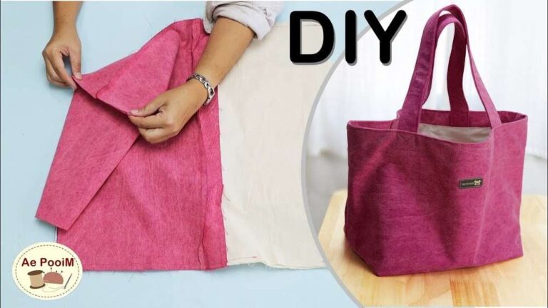 How to Make a Tote Bag: Easy DIY Steps for Beginners