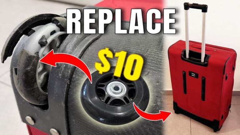 How to Replace Suitcase Wheels