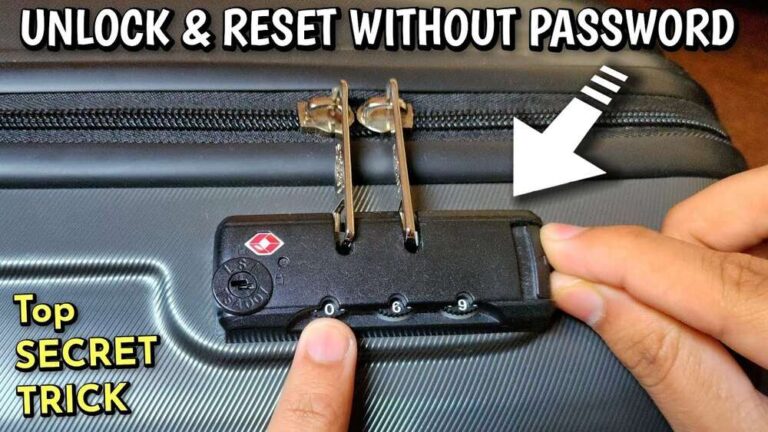 How to Reset Suitcase Lock: Easy Steps for Secure Travel