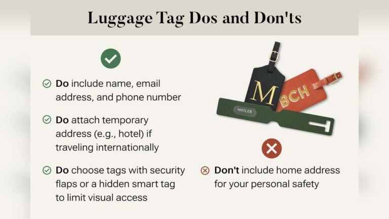 What to Write on Luggage Tag