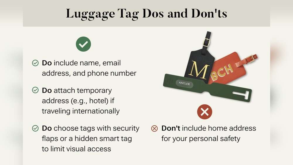 What to Write on Luggage Tag