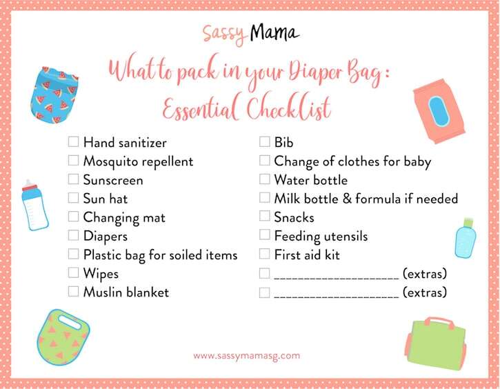 What To Pack In Nappy Bag