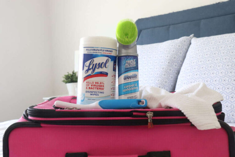 How To Clean A Fabric Suitcase