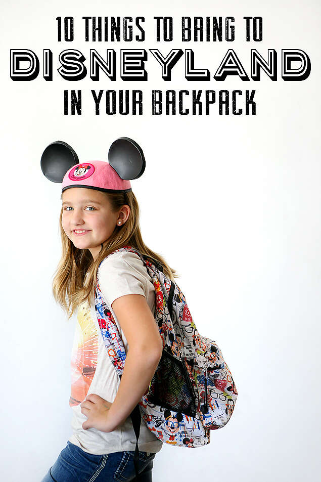Can You Bring A Backpack Into Disneyland