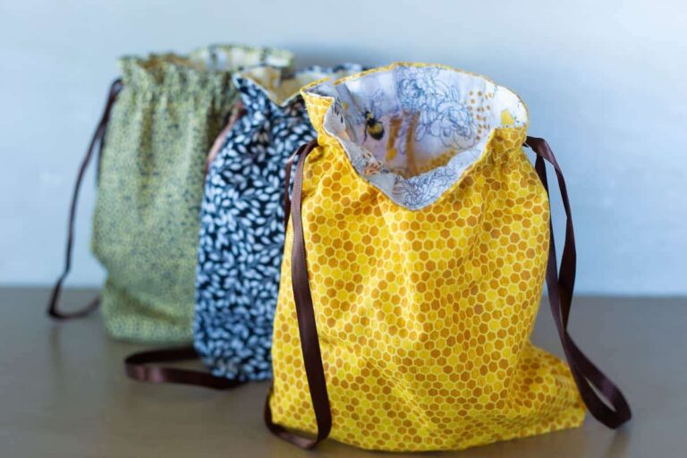 How To Make A Drawstring Bag