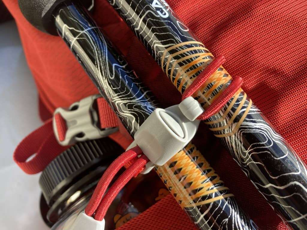 How To Attach Hiking Poles To Backpack