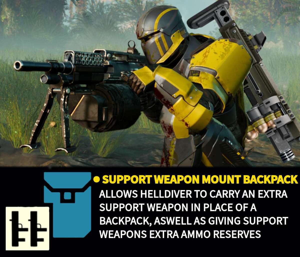 How To Drop Backpack Helldivers 2