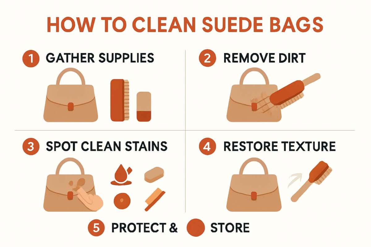 How To Clean Suede Bag