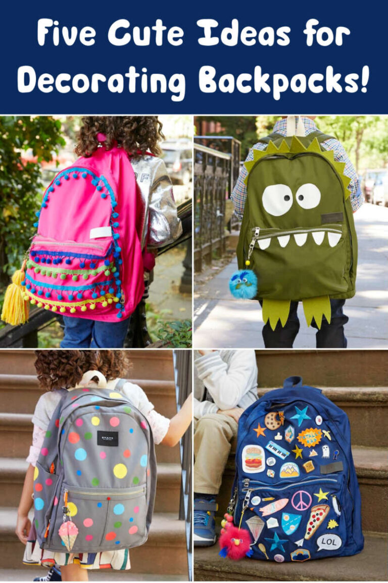How To Decorate A Backpack