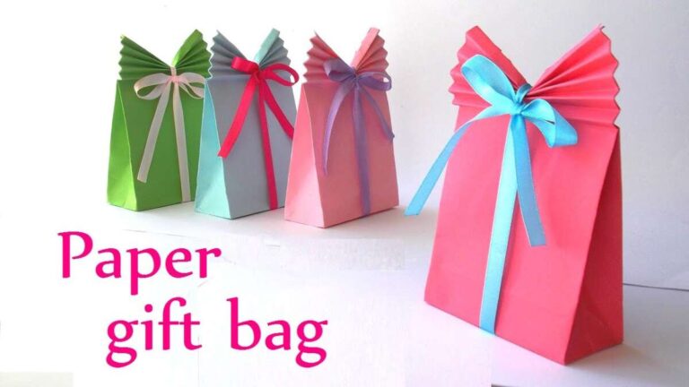 How To Make A Gift Bag