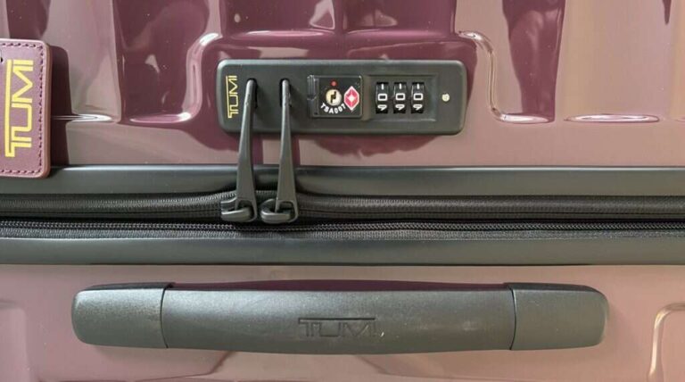 How To Open A Tumi Suitcase Lock