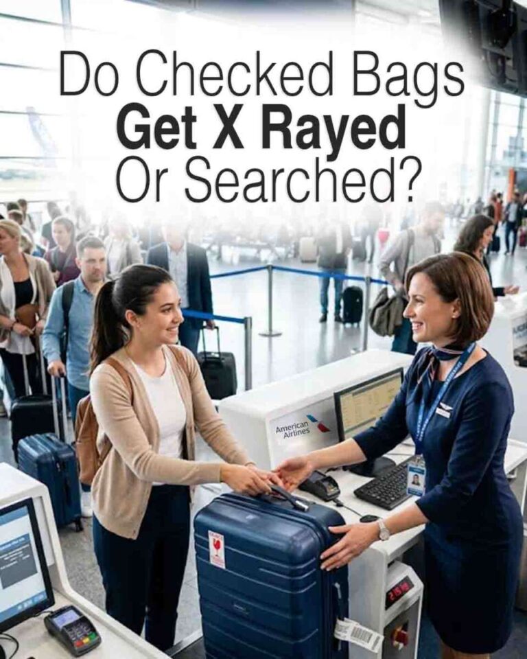 Do Checked Bags Get Scanned