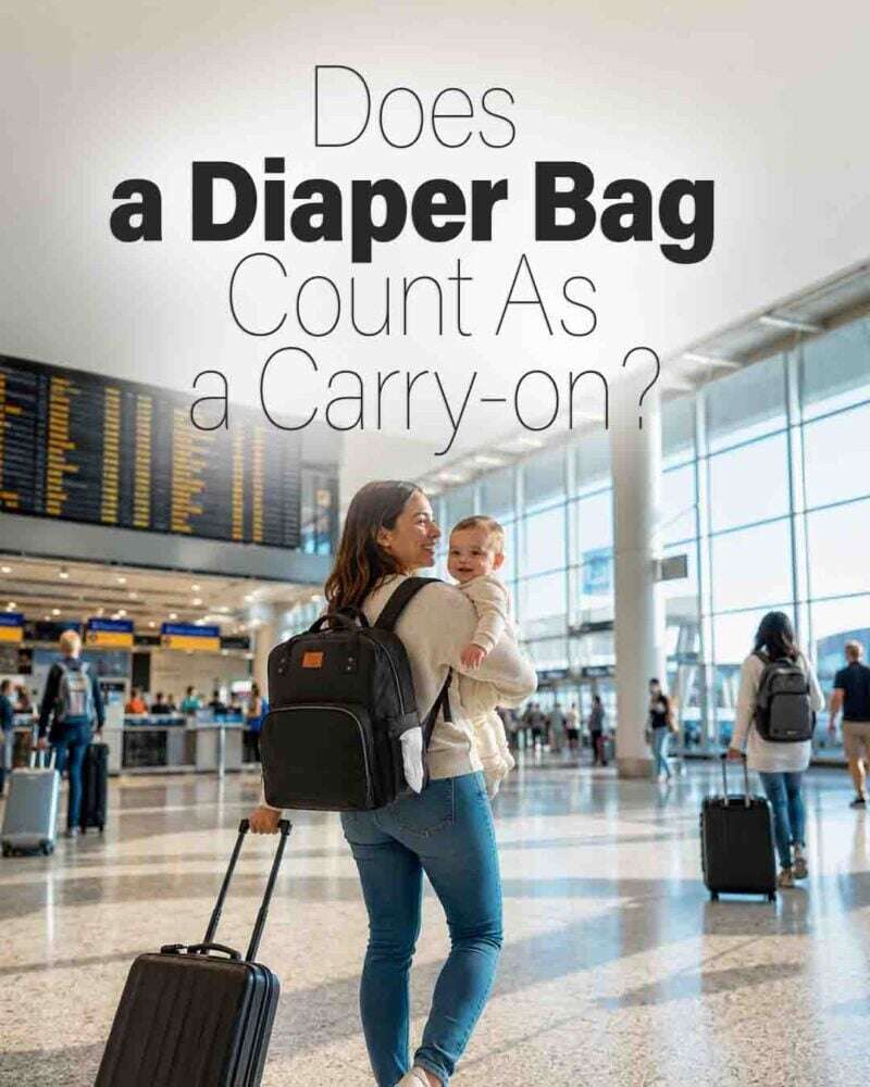 Does A Diaper Bag Count As A Personal Item