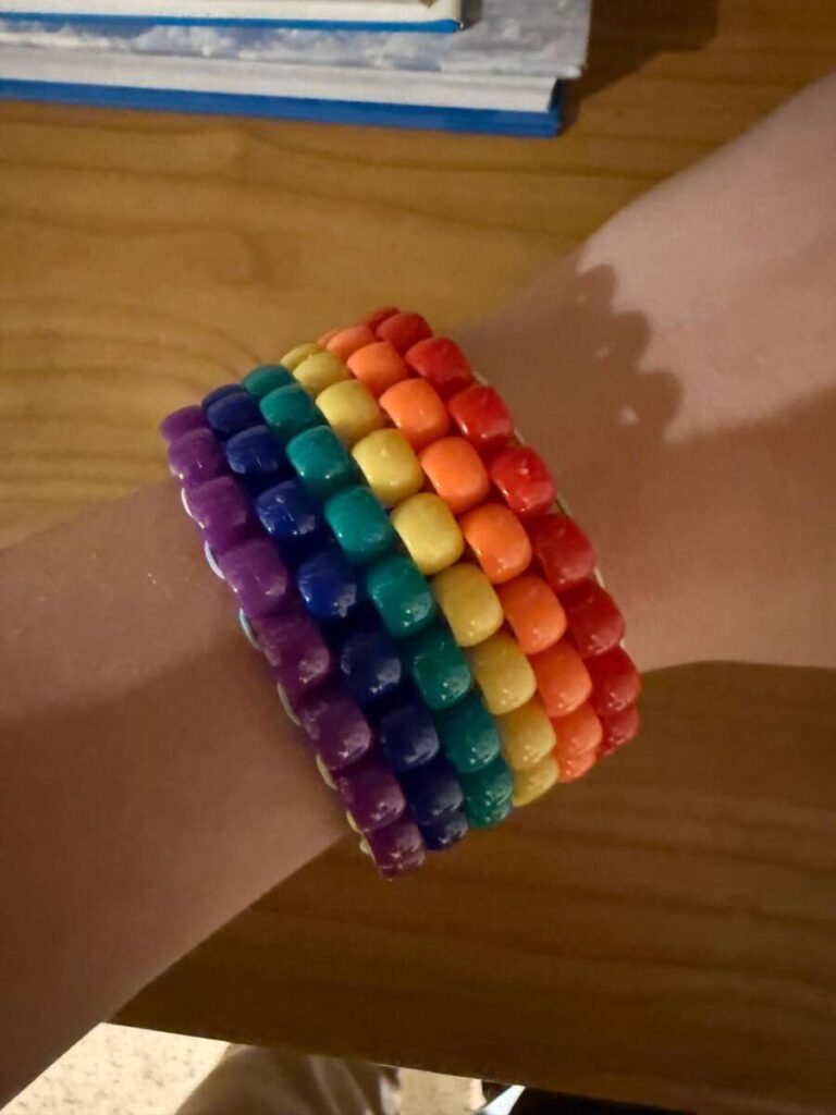 Can You Make A Bag Out Of Rainbow Peyote Cuffs