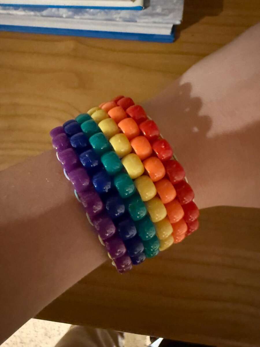 Can You Make A Bag Out Of Rainbow Peyote Cuffs